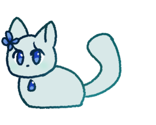 Claire as a cat