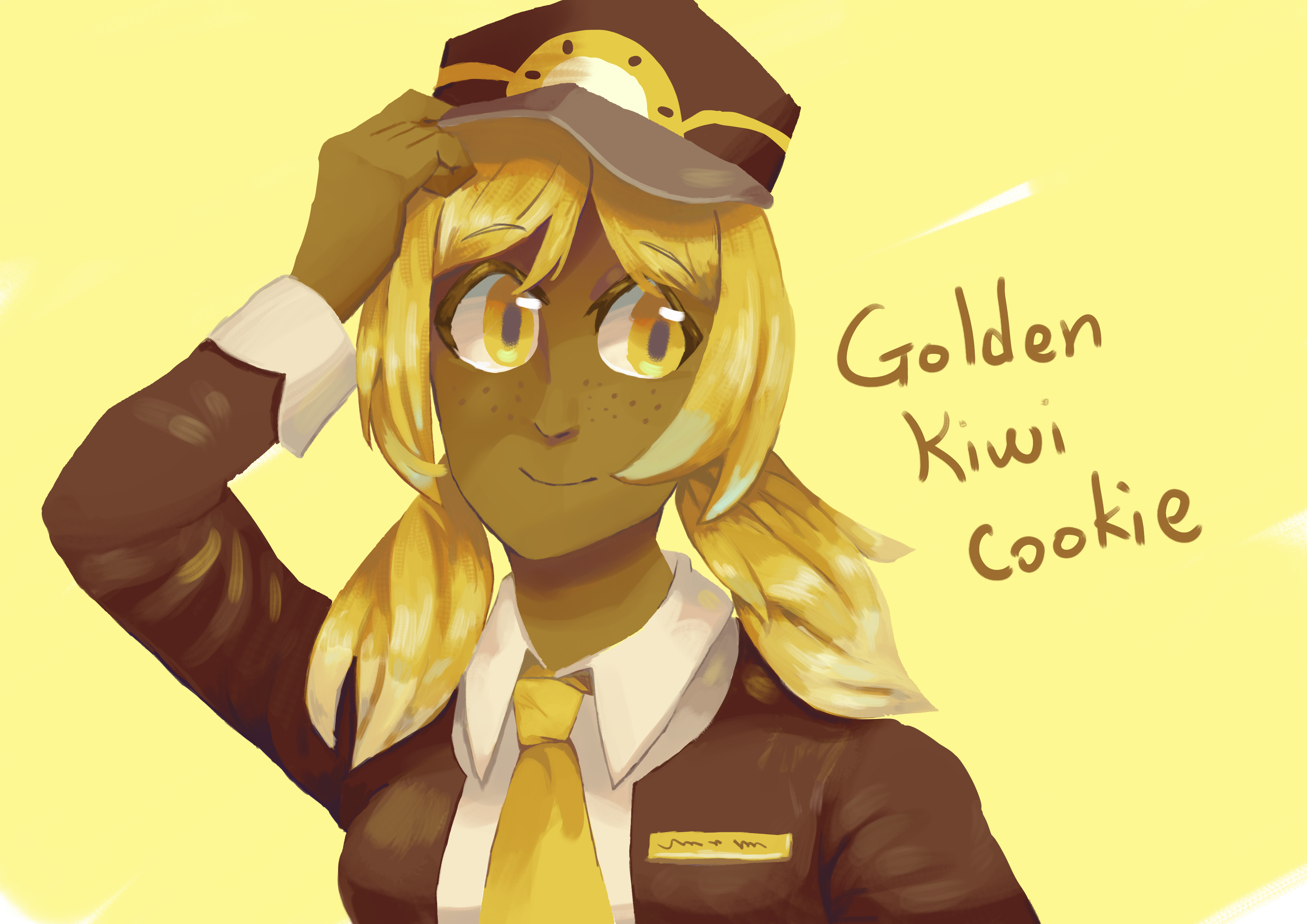 Human Golden Kiwi